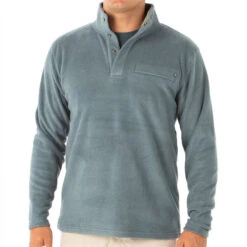 Free Fly Apparel Bamboo Polar Fleece Snap Pullover Mens -The North Face 014004BD