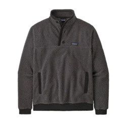 Patagonia Shearling Fleece Button Pullover Mens