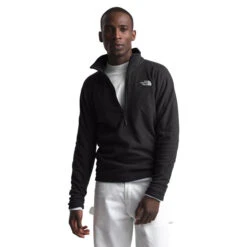 The North Face Textured Cap Rock ¼ Zip Mens -The North Face tnfm tex cap tnf black